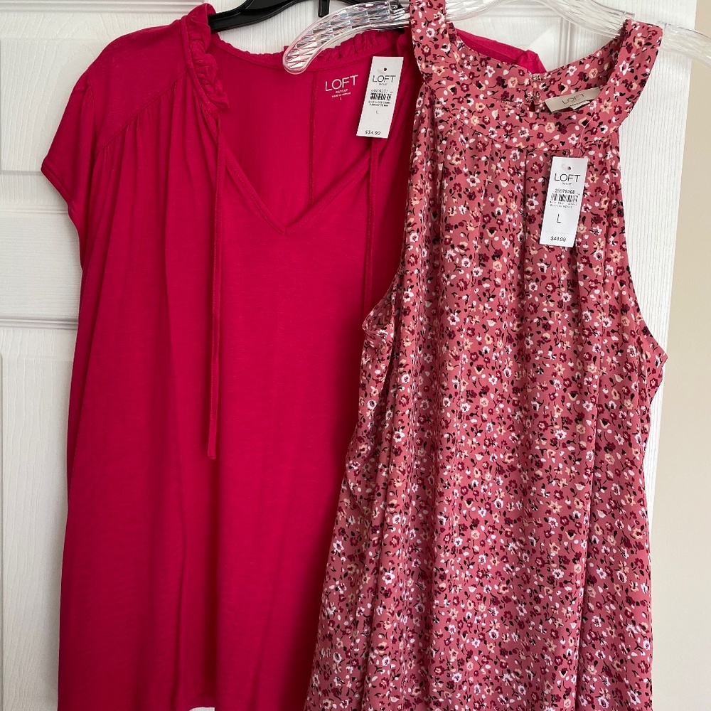 women’s Loft lot of 2 *New* tops